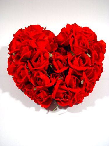 Floristik24 Rose heart 26cm