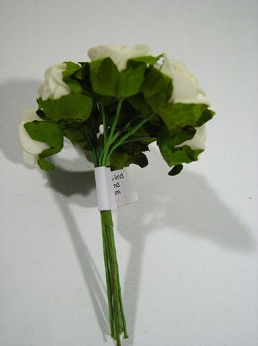 Floristik24 Mini roses white (144 pcs.)