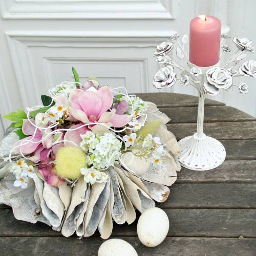 Floristik24 Candlestick Lantern Vintage 25cm