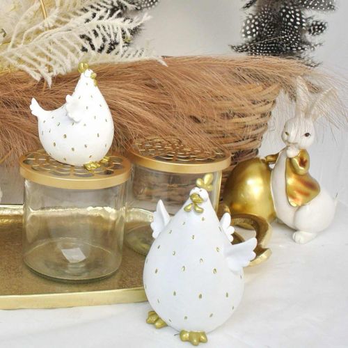 Floristik24 Chicken decoration for Easter, funny bird, Easter chicken, hen H12.5cm