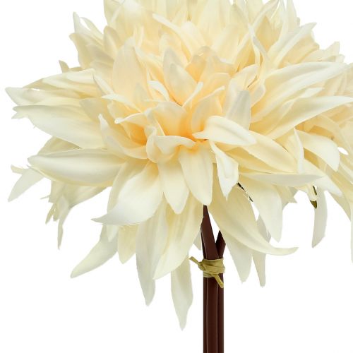 Product Artificial dahlia cream 25.5cm 3pcs