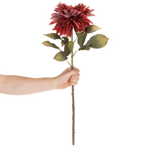 Artificial dahlia flower with long stem, 68cm | Floristik24.ie