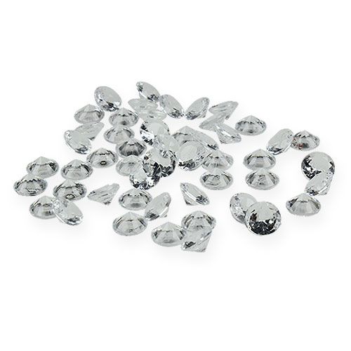 Product Deco diamonds 12mm natural 170 pcs