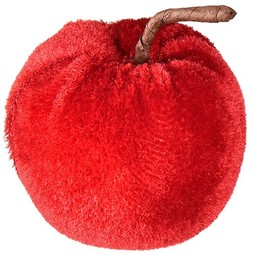Floristik24 Decorative apples fabric autumn decoration velvet red Ø5cm H6cm 12 pcs