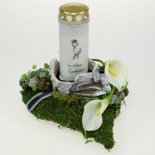 Floristik24 Plant heart moss 28cm x 23cm