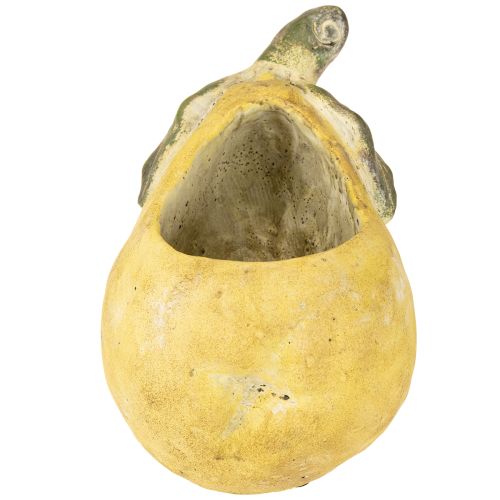 Product Decorative pear concrete planter autumn decoration 19×12.5×15.5cm