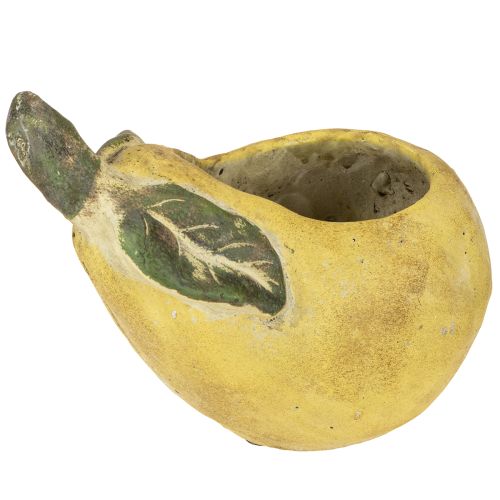 Product Decorative pear concrete planter autumn decoration 19×12.5×15.5cm