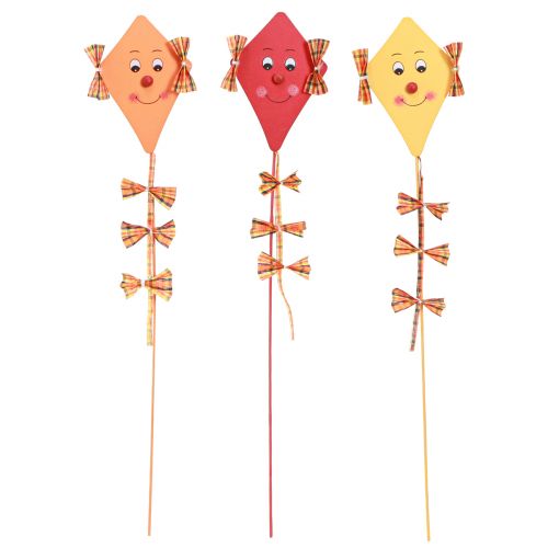 Product Decoration dragon on stick wooden decoration autumn 7,5×10cm 12 pcs