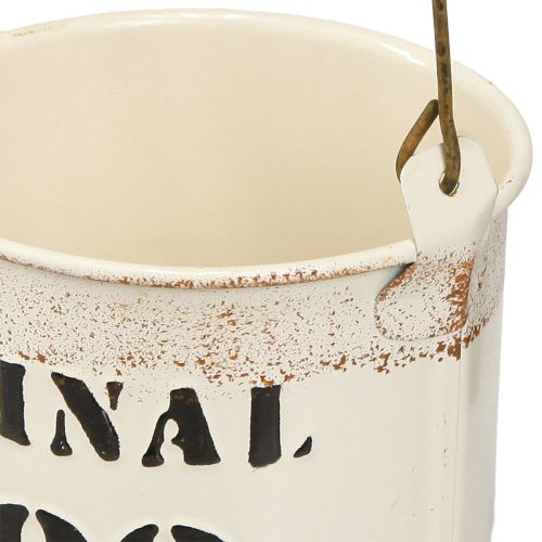 Product Decorative Bucket Handle &quot;Original 1982&quot; Cream Ø12/10cm 2×2-Set