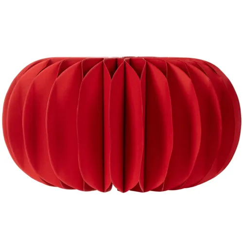 Paper decoration honeycomb paper pumpkin round modern table decoration 24cm 4pcs | Floristik24.ie