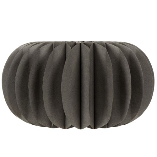Pumpkin honeycomb paper table decoration, foldable, round, 34cm, 2 pieces | Floristik24.ie