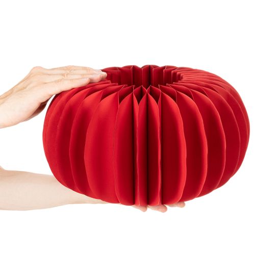 Honeycomb paper pumpkin decoration paper 34cm 2pcs | Floristik24.ie