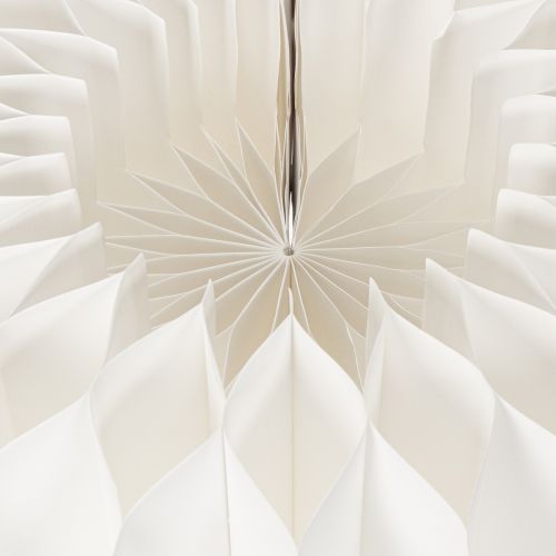 Paper decorative ball, modern pumpkin decoration, honeycomb paper, 34cm, 2 pieces | Floristik24.ie