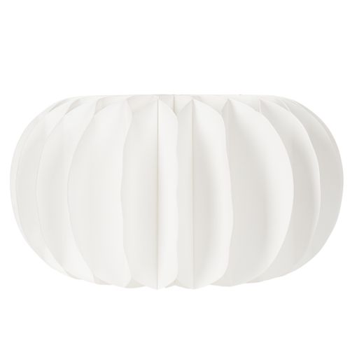 Paper decorative ball, modern pumpkin decoration, honeycomb paper, 34cm, 2 pieces | Floristik24.ie