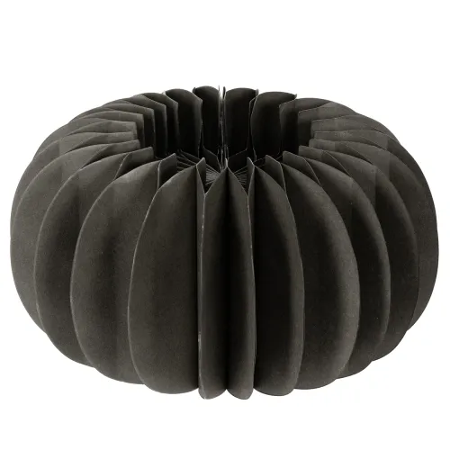 Honeycomb paper pumpkin paper decorating ring 24cm 4pcs