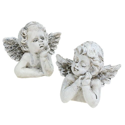 Floristik24 Decorative angel H7.5cm 6 pcs