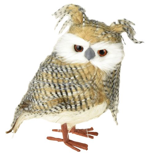 Decorative owl, autumn, forest animal, winter decoration H27cm