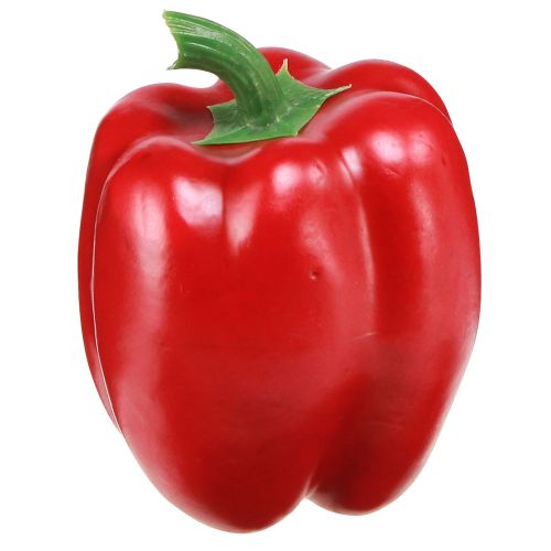 Decorative Vegetable Pepper Red Food Dummy H10cm