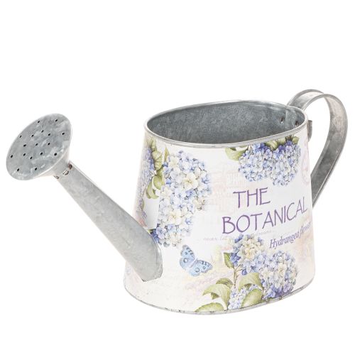 Decorative Watering Can Hydrangea Metal Vintage Flowers 30x11x14.5cm buy online | Floristik24.ie