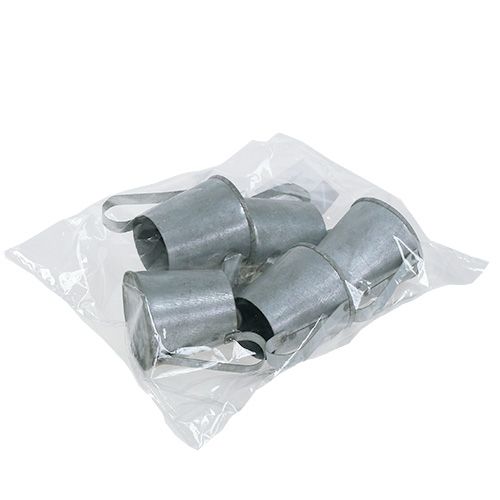 Floristik24 Decorative watering can zinc 8cm 5pcs