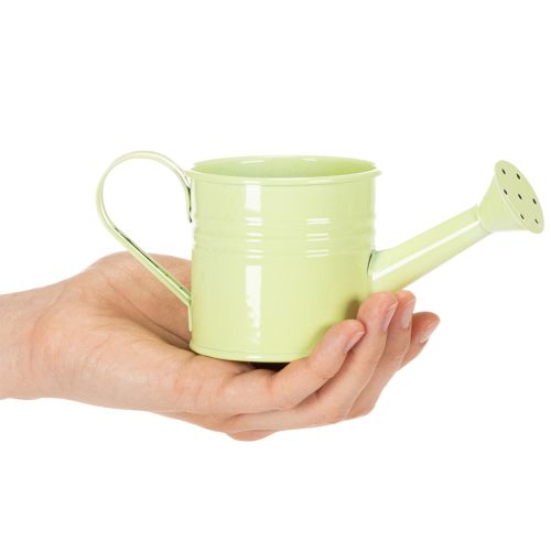 Product Decorative Watering Can Planter Set, Metal, 8-Piece, Multicolored, 16.5x7cm - Ideal Plant Containers for Balcony &amp; Kitchen