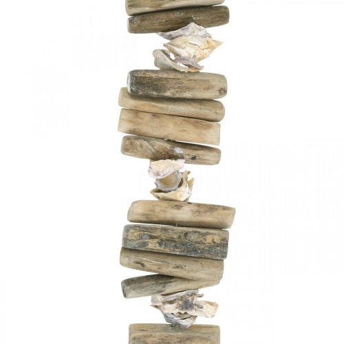 Product Deco garland shells and driftwood 90cm