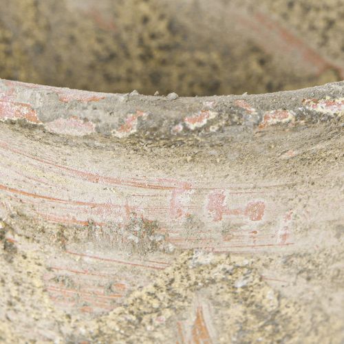 Floristik24 Decorative resin pot planter clay terracotta Ø17cm H11cm 2pcs