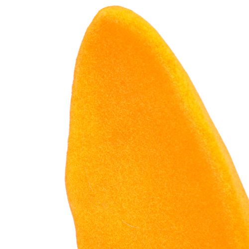 Product Decoration Bunny Ears Gold Yellow Stick Easter Decoration Flocked H56cm