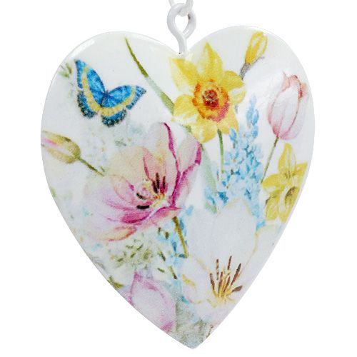 Floristik24 Decorative hearts with motifs 5.5cm 8pcs