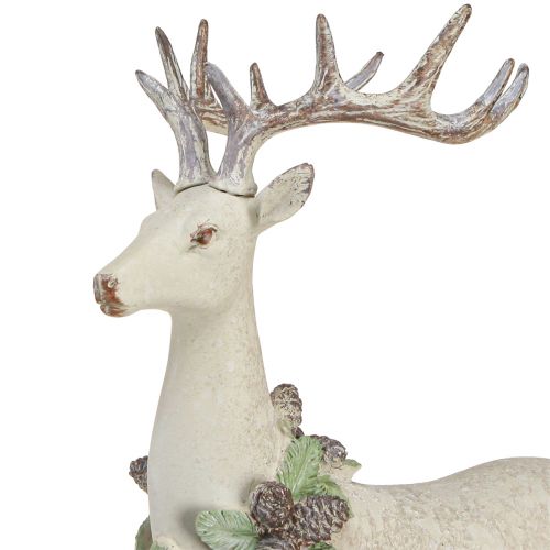 Floristik24 Decoration deer standing vintage Christmas 30x15,5x48,5cm