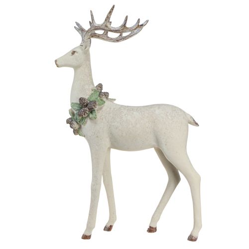 Floristik24 Decoration deer standing vintage Christmas 30x15,5x48,5cm