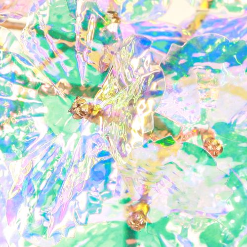 Floristik24 Decorative hydrangea iridescent artificial flower Christmas 27cm 4 pcs