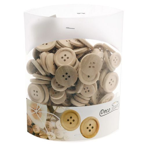 Product Decorative Buttons Natural 1.5cm - 2.5cm 150 pcs
