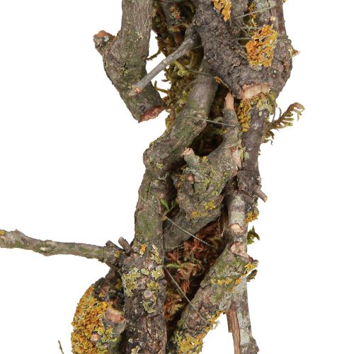 Product Decorative wreath, natural, Ø33cm, lichen, moss, door wreath, table decoration, wall decoration