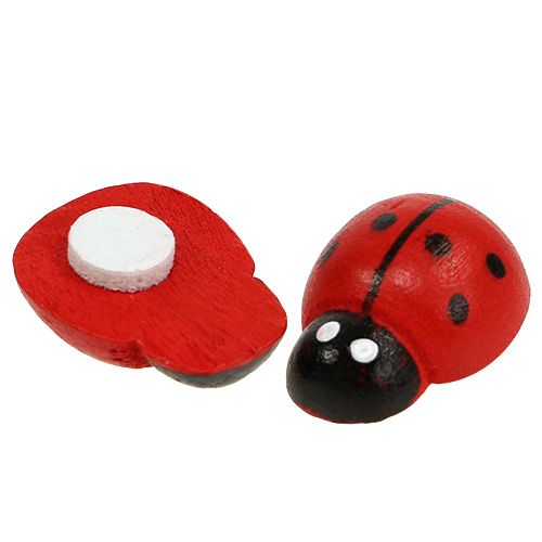 Product Decorative Ladybugs for Gluing 1.5cm Red 360 Pcs