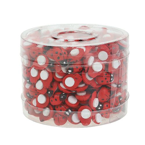 Product Decorative Ladybugs for Gluing 1cm Red 360 Pcs