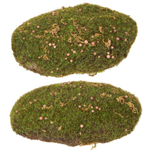 Decorative moss artificial moss sponge moss ball 14cm 2pcs