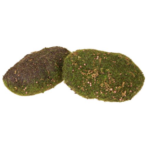 Product Decorative moss artificial moss sponge moss ball 14cm 2pcs