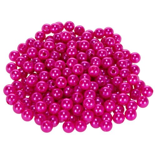 Decorative pink beads, Ø8mm, 250 pieces buy online | Floristik24.ie