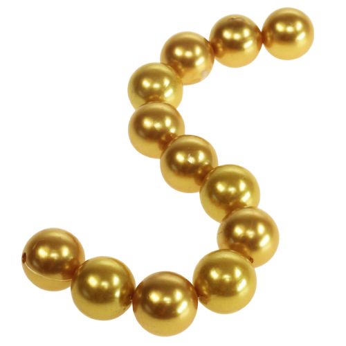 Deco beads Ø2cm gold 12pcs