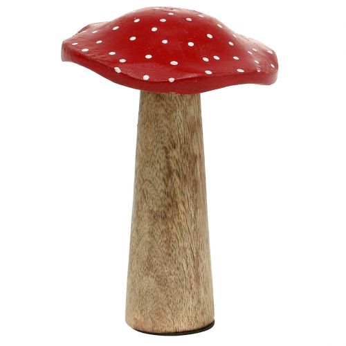 Floristik24 Toadstools made of wood 14cm 6pcs