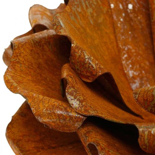 Floristik24 Decorative rose made of stainless steel, flower to decorate, metal flower Ø20cm