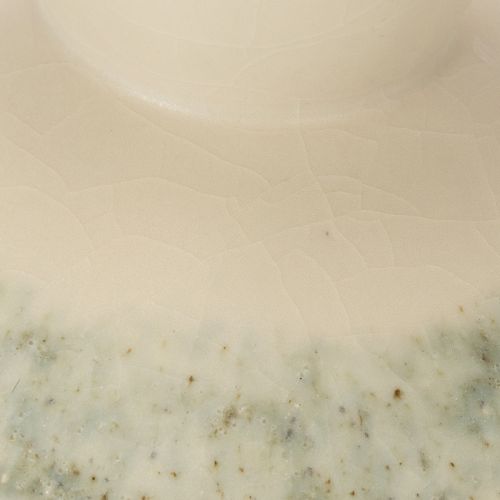 Decorative bowl ceramic bowl cream grey green Ø20cm H16cm | Floristik24.ie