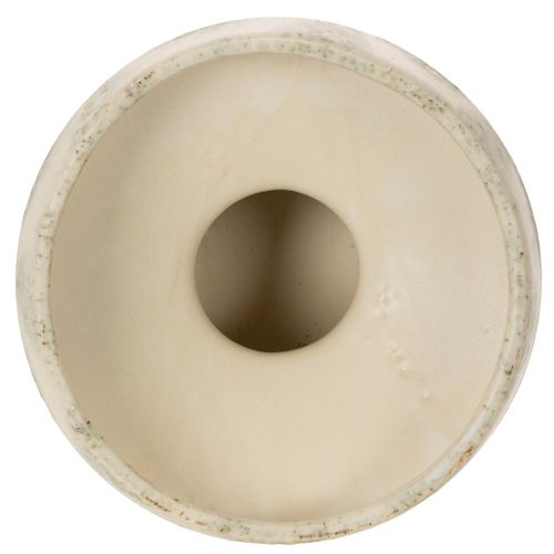 Decorative bowl ceramic bowl cream grey green Ø20cm H16cm | Floristik24.ie