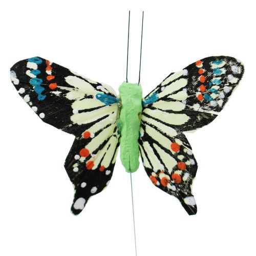 Product Decorative butterflies, assorted 6cm, 24pcs