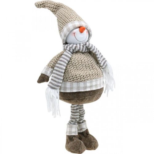 Floristik24 Deco snowman with hat and scarf Christmas figure H44cm