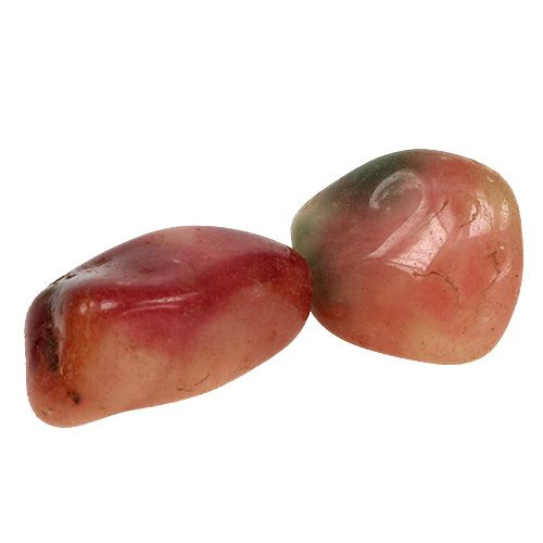 Floristik24 Deco stones pink-cream glossy 4cm - 6cm 1kg