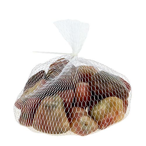 Floristik24 Deco stones pink-cream glossy 4cm - 6cm 1kg