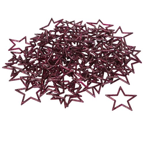 Product Decoration Star Berry Glitter Table Decoration Christmas 4.5cm 120 pcs