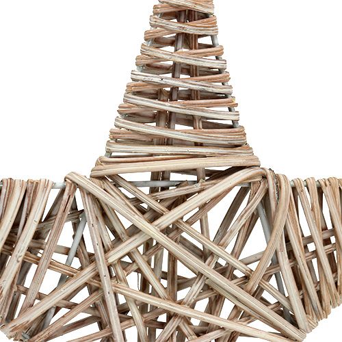 Floristik24 Decorative star to hang 25cm from vine 1pc